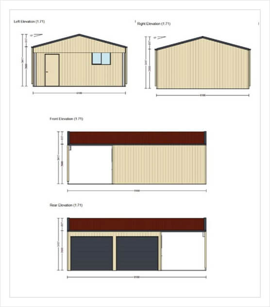 free garage shed design plans
